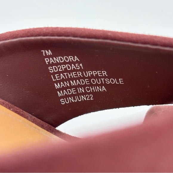 Splendid Pandora Platform Heels 7 Suede Chocolate NEW NWOB - Picture 8 of 9